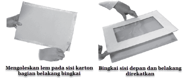 Membuat Bingkai Foto Dari Kertas Mikirbae Com