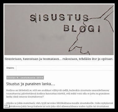 Tervetuloa Sisustusblogiin: