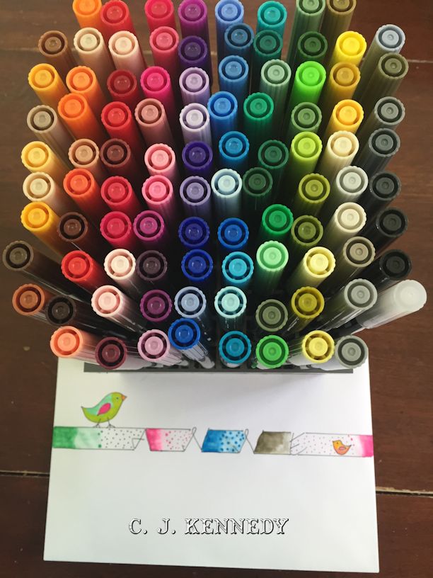 CJ & Ink Tombow Markers