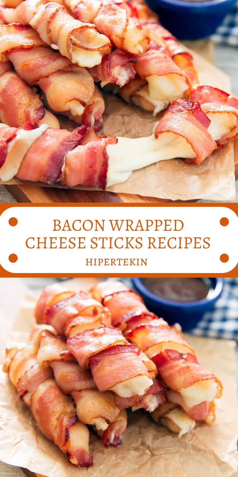 BACON WRAPPED CHEESE STICKS RECIPES - Resep Special Mama
