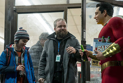 Shazam 2019 Zachary Levi Set Photo 2