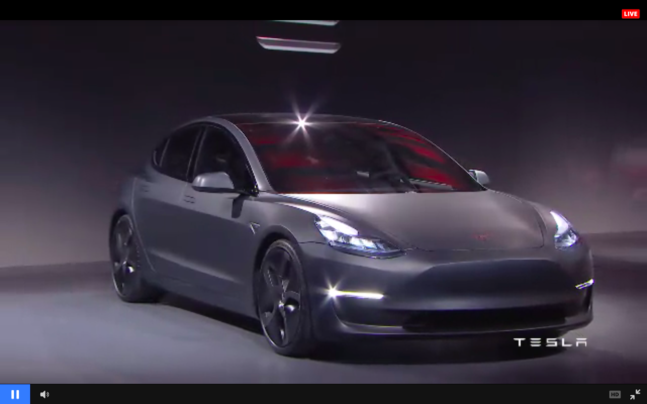 [Tesla發表會精華統整]售價3萬5千美元的Tesla Model 正式現身！ 