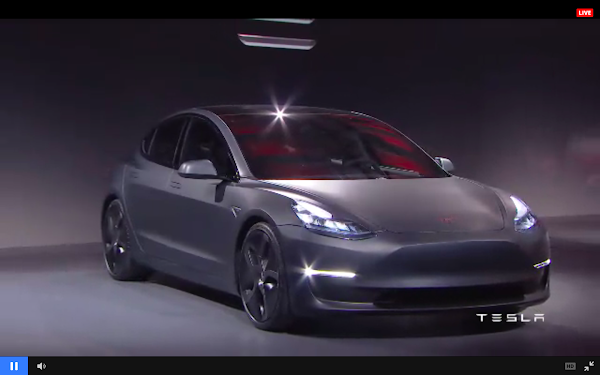 [Tesla發表會精華統整]售價3萬5千美元的Tesla Model 正式現身！