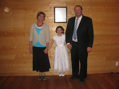 Madison with Grandma and Grandpa Belnap