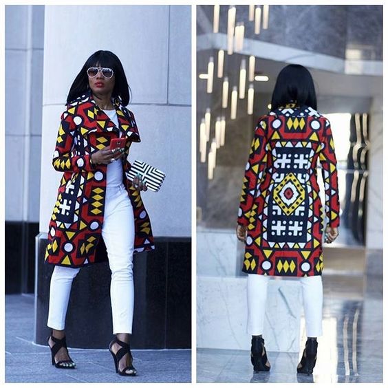 ankara kimono designs