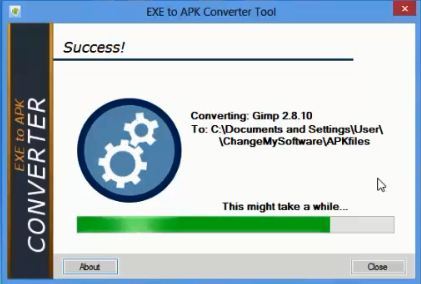 how to convert exe file to apk in android how to convert exe file to apk in android