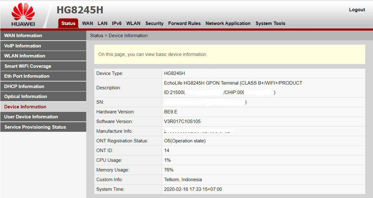 Cara Setting Modem Huawei Hg8245h Agar Stabil Cara Se vrogue.co