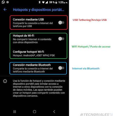 configuracion de red android oreo 8.1 nexus 4 lineage 15.1 