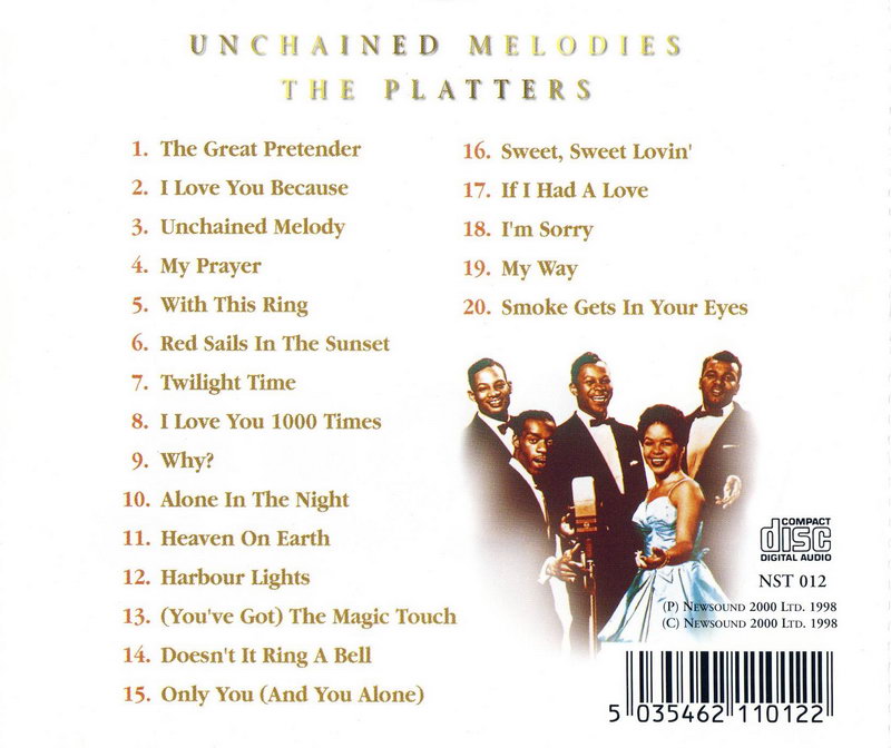 ENTRE MUSICA THE PLATTERS Unchained melodies