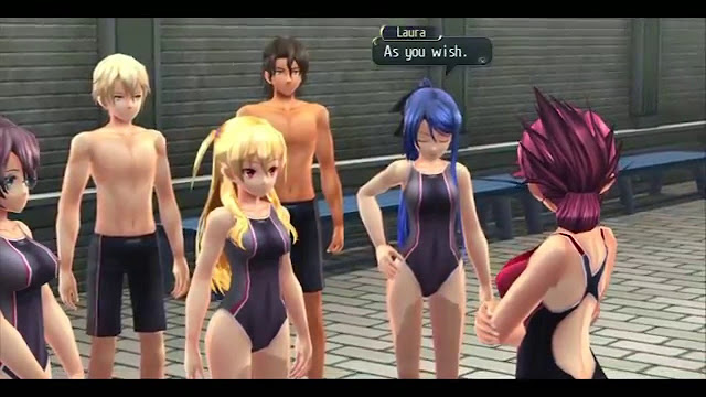 The Legend of Heroes: Trails of Cold Steel swimsuits