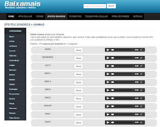 Sons de Animais Baixamais