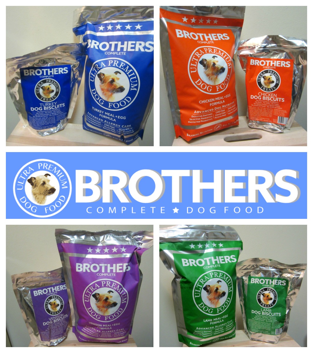 Reviews, Chews & HowTos Review/Giveaway Brothers Complete Dog Food