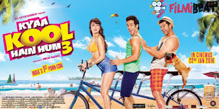 Complete cast and crew of Kyaa Kool Hain Hum 3 (2016) bollywood hindi movie wiki, poster, Trailer, music list - Tushar Kapoor and Aftab Shivdasani, Movie release date 22 January 2016