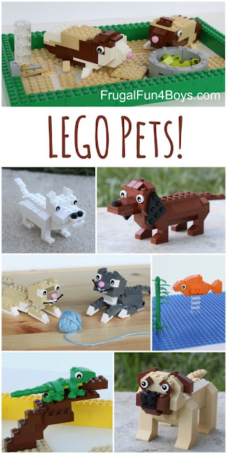 How to make Lego pets out of Legos