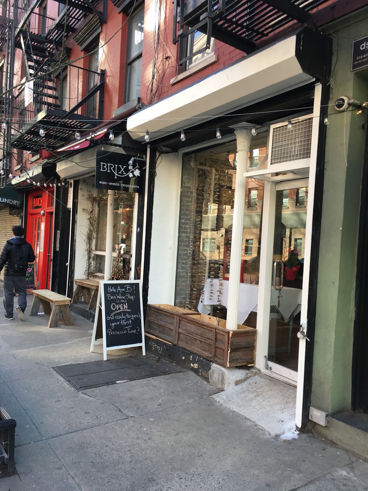 EV Grieve Brix Wine Shop now open on Avenue B