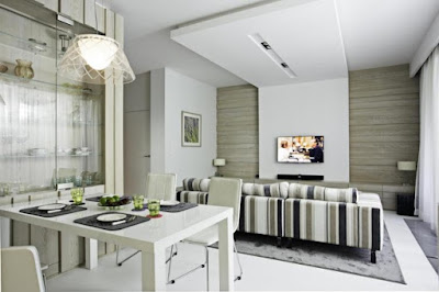 white living dining room design ideas