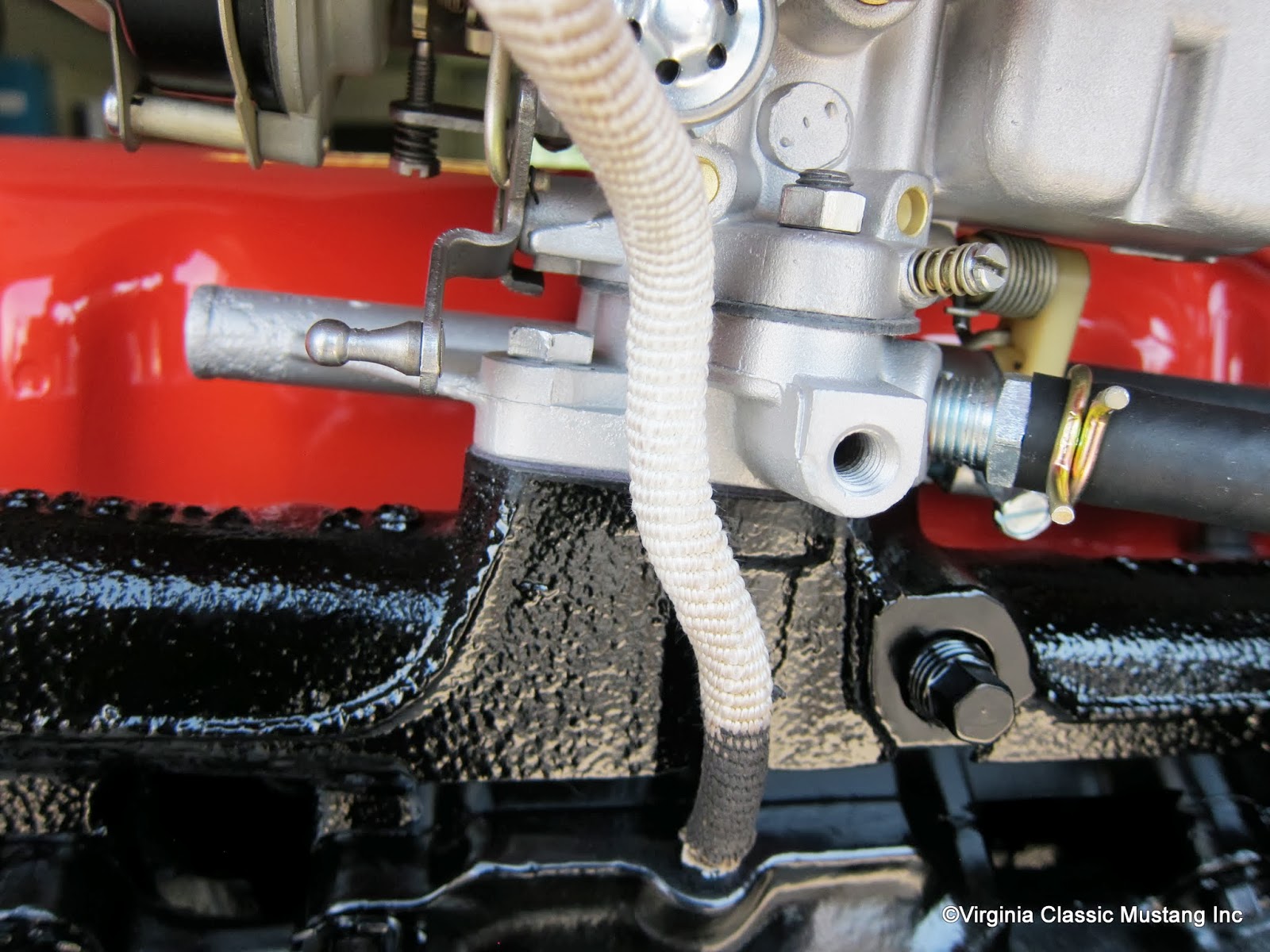 Virginia Classic Mustang Blog: Just the Details...1965 Mustang Six