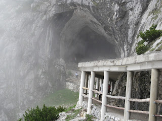 Ice cave entrance