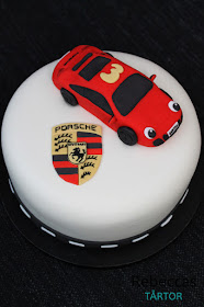 Porsche tårta