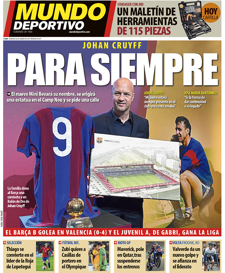 FC Barcelona, Mundo Deportivo FC Barcelona, Mundo Deportivo
