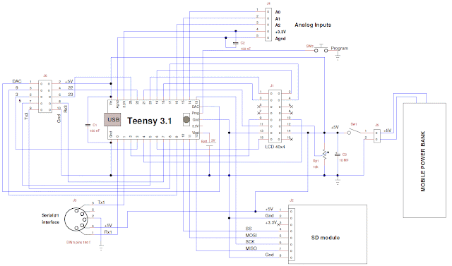 ArduPicLab: A LCD serial terminal with Teensy