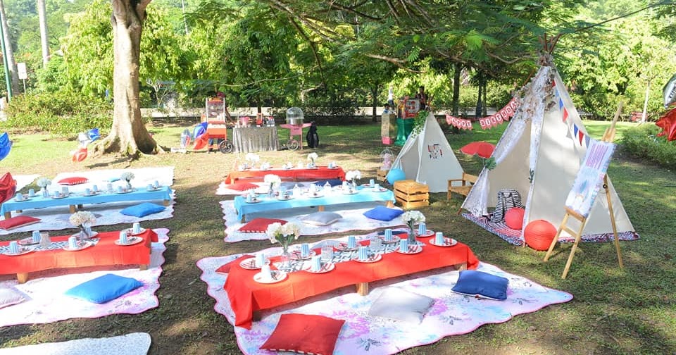 Decoration Birthday Di Taman - malayhgu