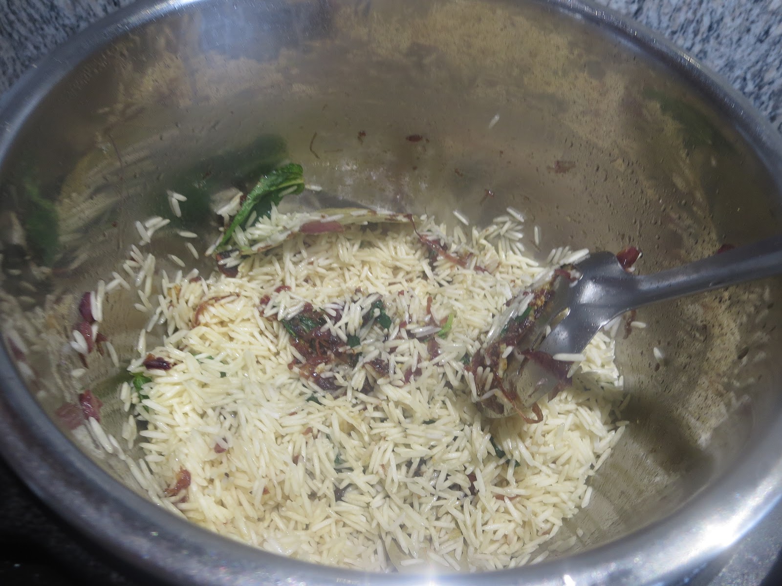 Instant Pot Ghee Rice (Nei Choru in IP)