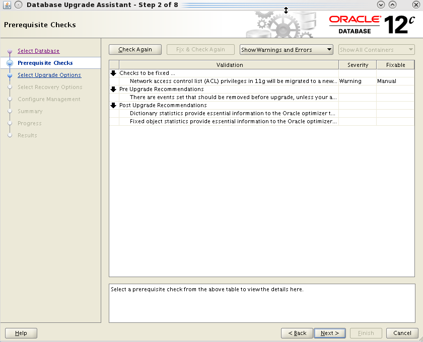 A! Help Upgrading RAC from 11.2.0.4 to 12.2.0.1 Database