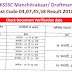 UKSSSC Manchitrakaar/ Draftman Post Code 04,07,45,58 Result 2018 