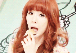 Tiffany Hwang SNSD Girls' Generation Hungry Girl GIFs