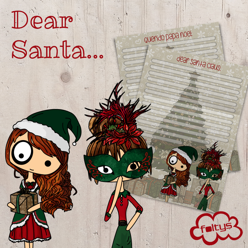 ¡Gratis! Carta Papa Noel - Free! Letter to Santa - by foltys