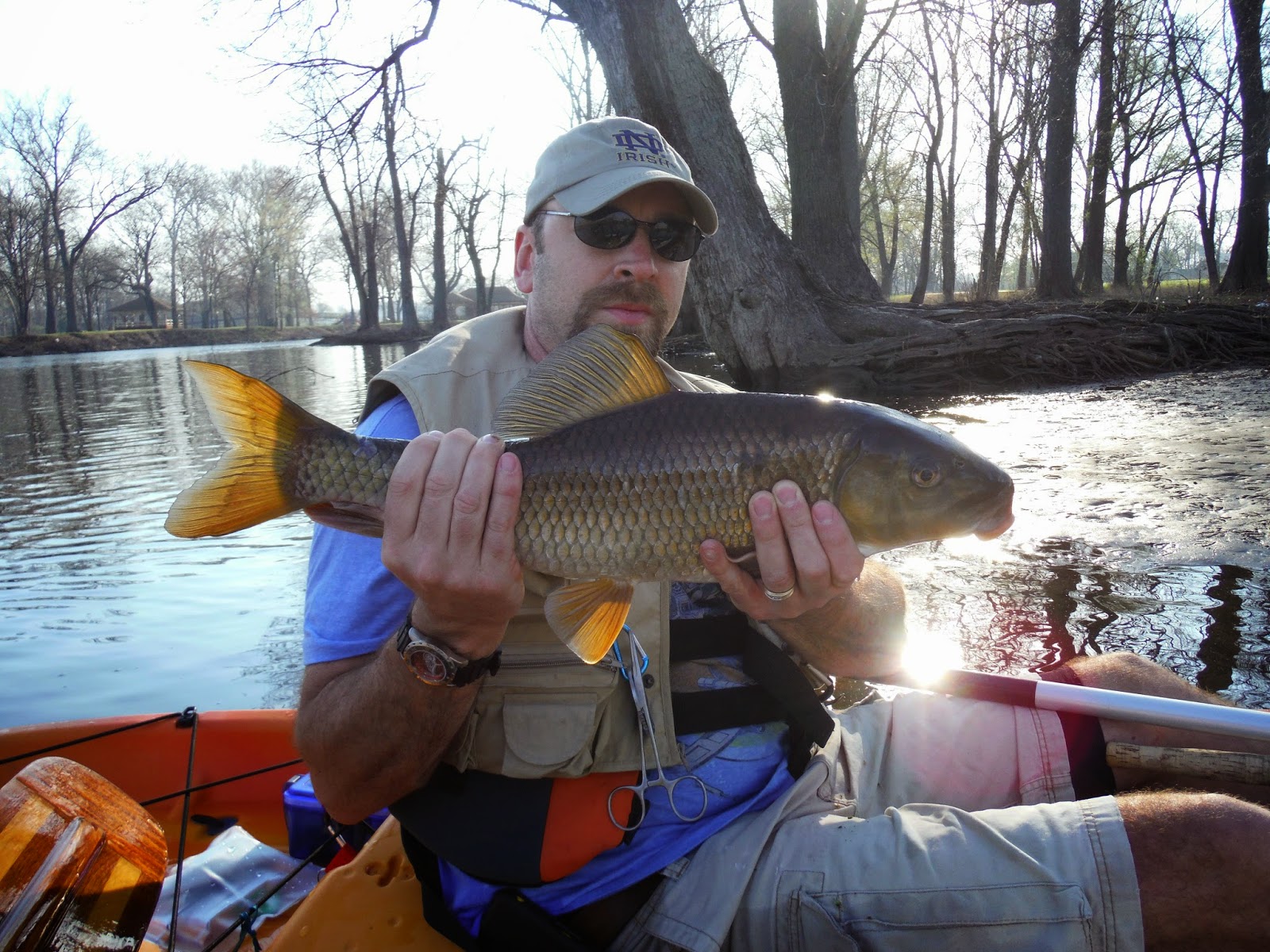 Indiana Kayak Fishing Journal 4/18/15 Elkhart Expedition