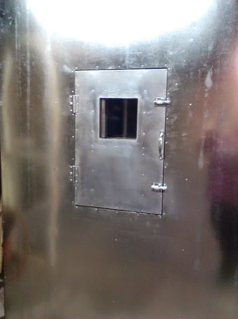 Powder Coating Oven Door