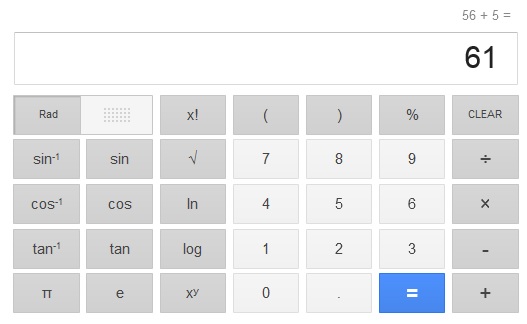 गूगल ने लॉन्च किया Online Scientific Calculator