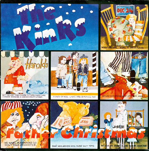 46 - Kinks, The - Father Christmas - UK - 1977 by Affendaddy