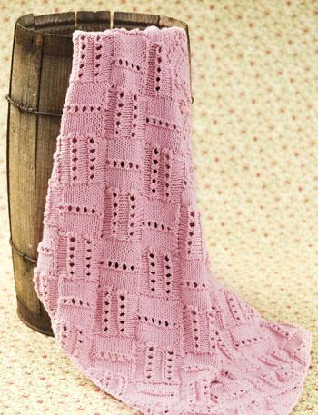 Entrelac Afghan Knitting Pattern By Jonelle McAllister | Knitting