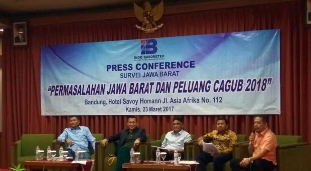 Ridwan Kamil Teratas di Bursa Gubernur Jabar Versi Survei Indo Barometer