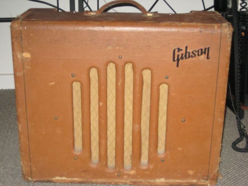 Canadian Vintage Guitar Hunt 1950 GIBSON GA75 Tube Guitar Amplifier
