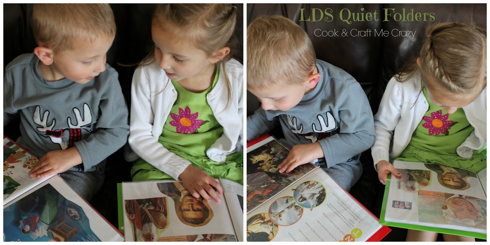 Cook and Craft Me Crazy: LDS Quiet Book/Folder (Make your own!)