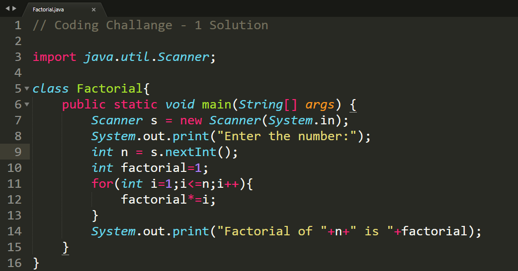 Coding Challanges.
