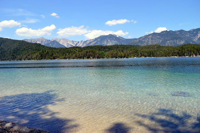 lago eibsee zugspitze