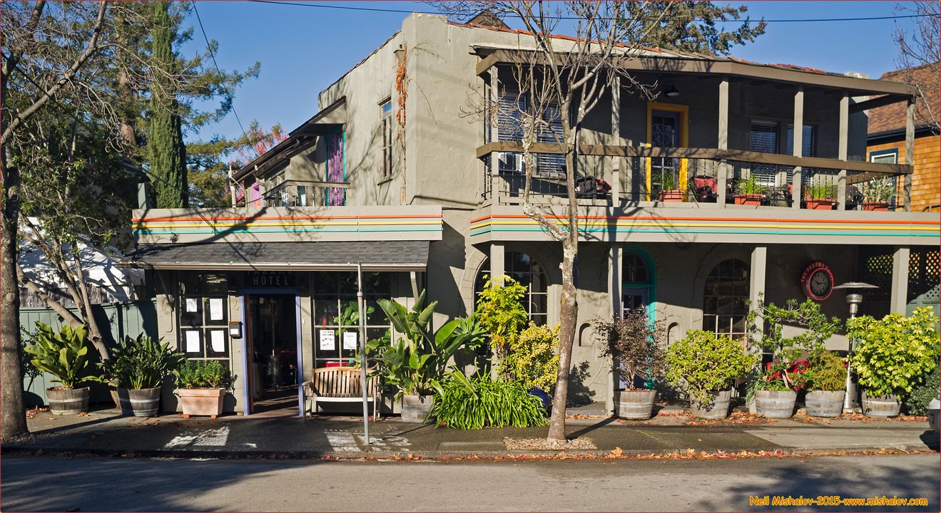 San Francisco Bay Area Photo Blog 2017 The Panama Hotel And Restaurant Is Located At 4 Bayview Street San Rafael Click On Image To See Full Size Photograph