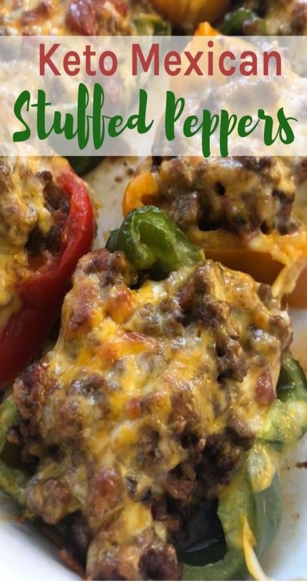 Keto Mexican Stuffed Peppers