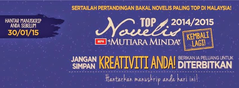 Pertandingan Menulis: TOP Novelis Malaysia