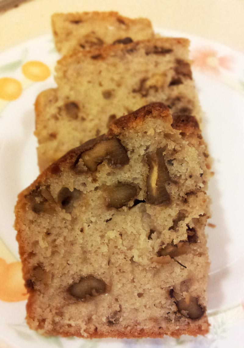 Wild Child Banana walnut breadcake