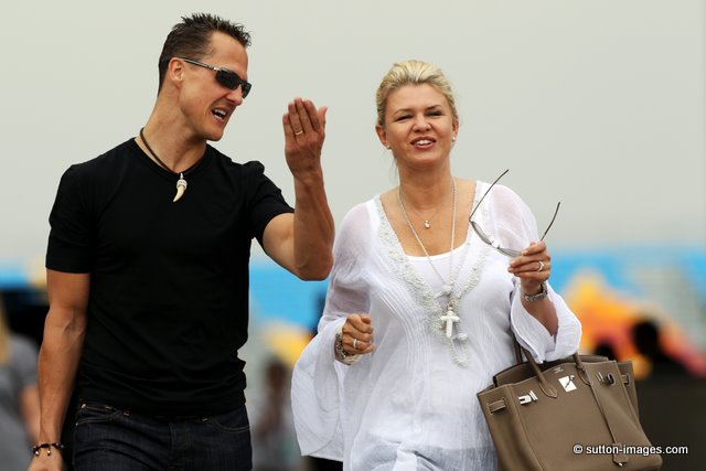 Michael Schumacher With Wife Photos 2011 | All About Sports Stars