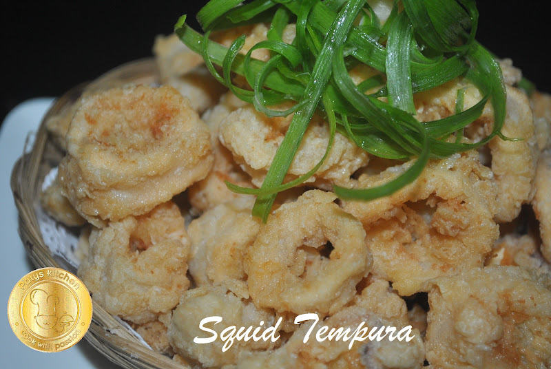 PATYSKITCHEN SQUID TEMPURA THE STORE BOUGHT BATTER
