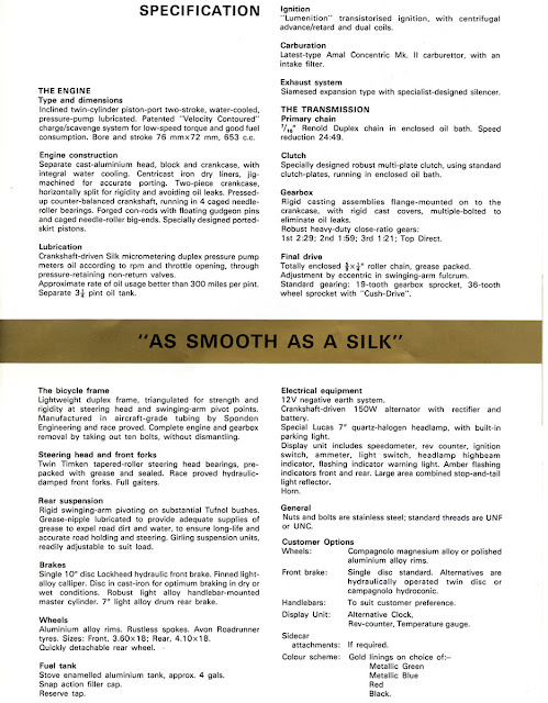 Silk 700S Brochure Specifications