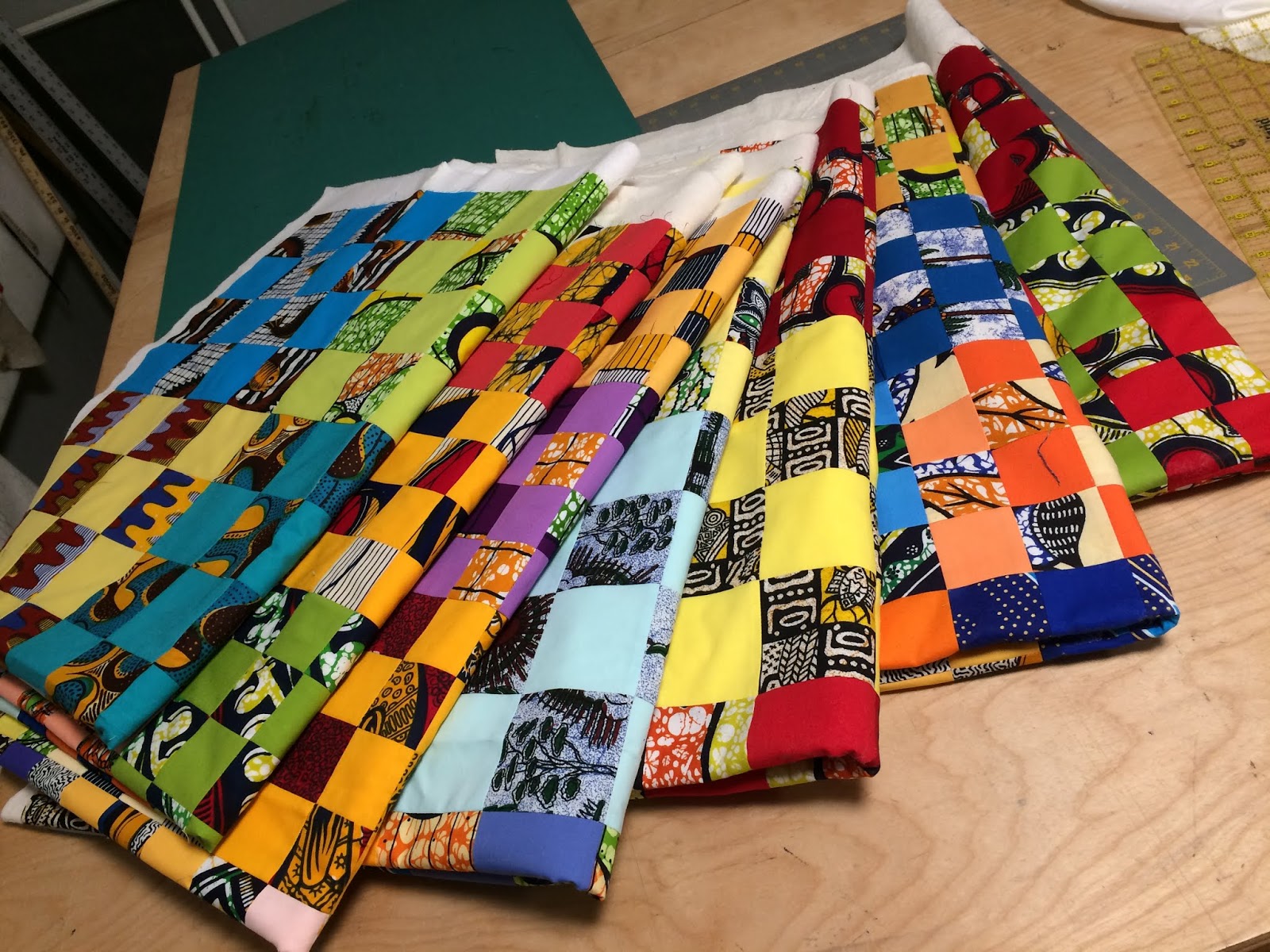 patty "The quilt lady" Using up those batting scraps