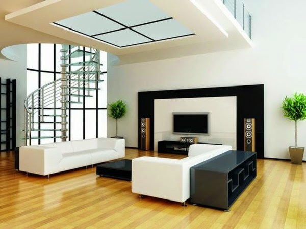 Modern TV wall &#8211; for a more pleasant evening!